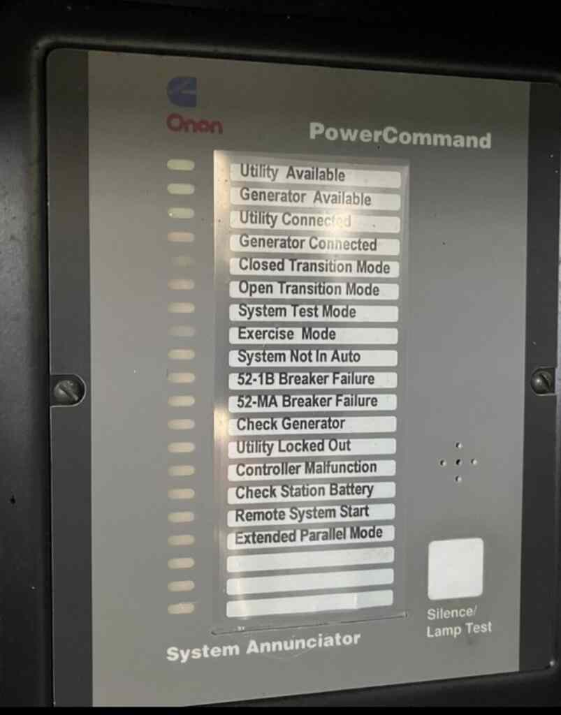 Cummins DQKC QSK60-G6 Standby Diesel Generator - Tier 1